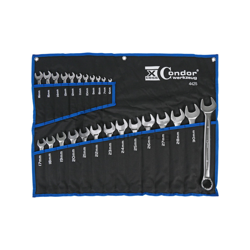 Combination Spanner Set, xcess performance, 25 pcs., 6 32 mm