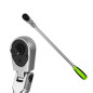 Reversible spanner extended with swivel 3/8" 72 teeth, JBM Reversible spanner extended with swivel 3/8" 72 teeth, JBM