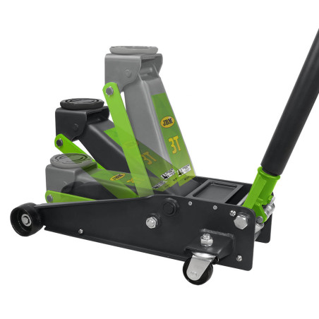 3T heavy duty trolley jack - fast pump system JBM