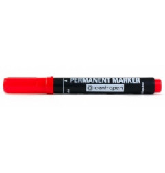 Merkki punainen 2,5 mm Centropen