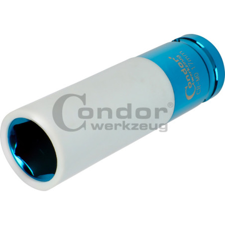 Muciņa vieglmetāla diskiem 1/2", 85 mm, 17 mm