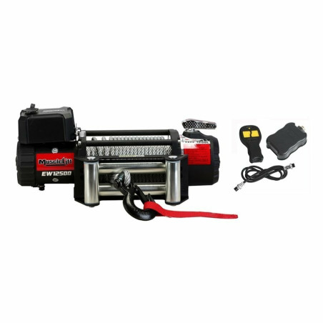 Sähkövinssi, radio-ohjattu, 24V 12500LBS